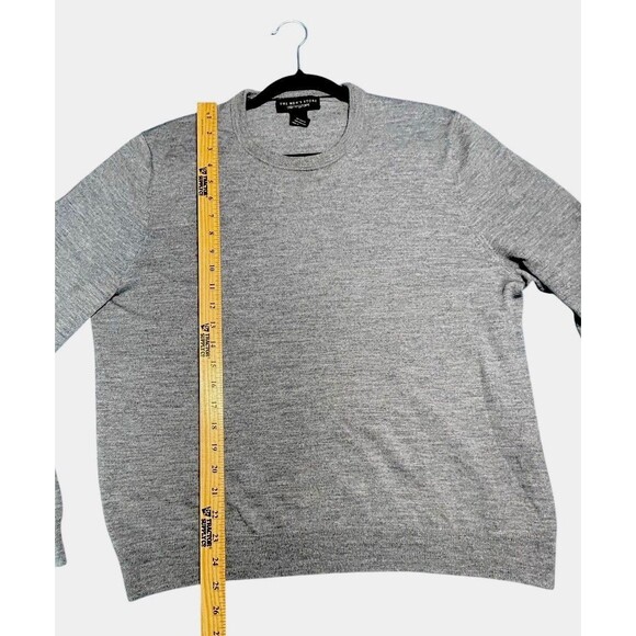 Bloomingdale's‎ Men's 100% Merino Wool Crewneck Pullover Sweater Gray • XLarge - Picture 6 of 8